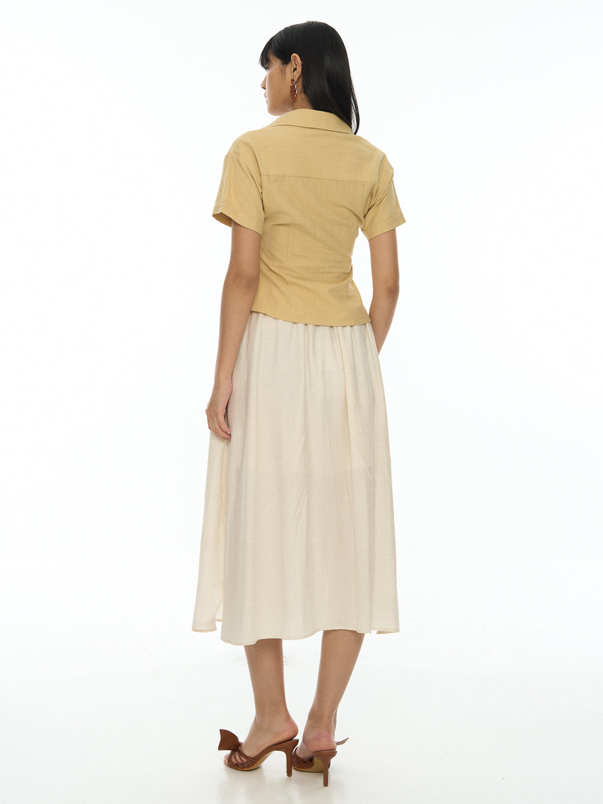 Asymmetric Button Shirt