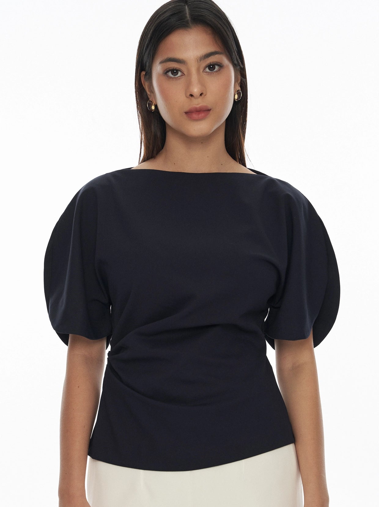 Apricot Petal Sleeve Top