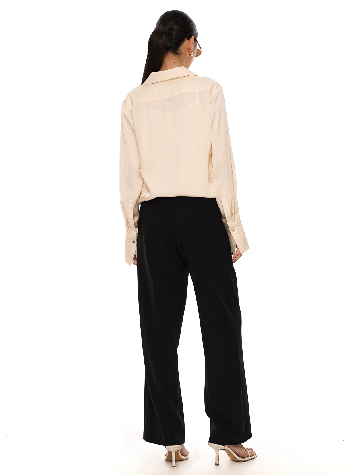 Satin Button Shirt