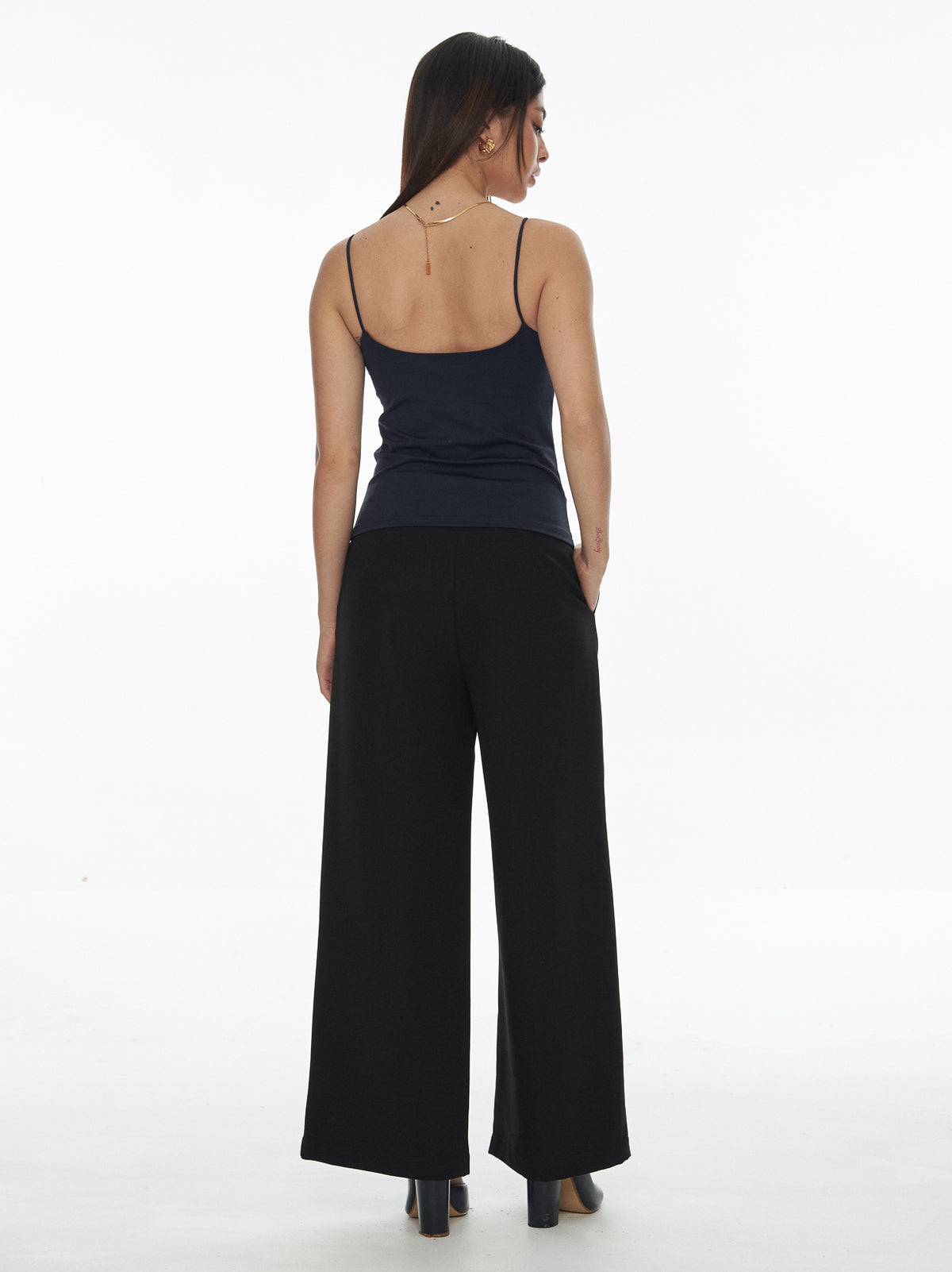 Tailored Straight Cut Pants