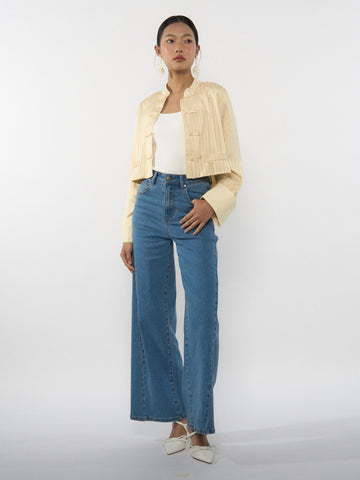 High Waist Wide Leg Jeans