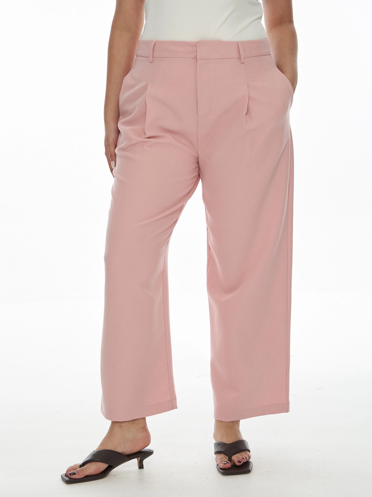 Chriselle Tailored Pants 2.0-Pink