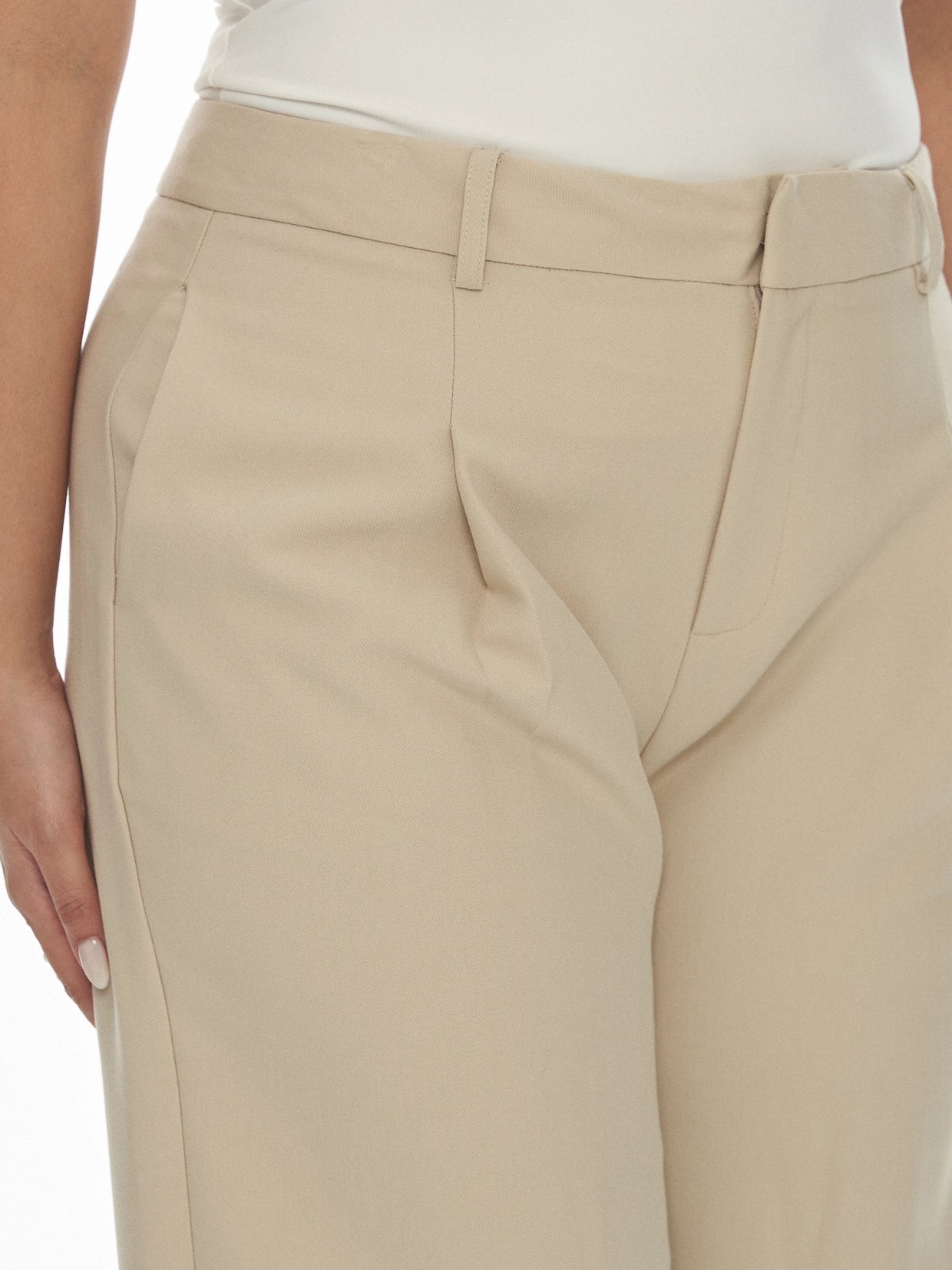 Chriselle Tailored Pants 2.0-Sand