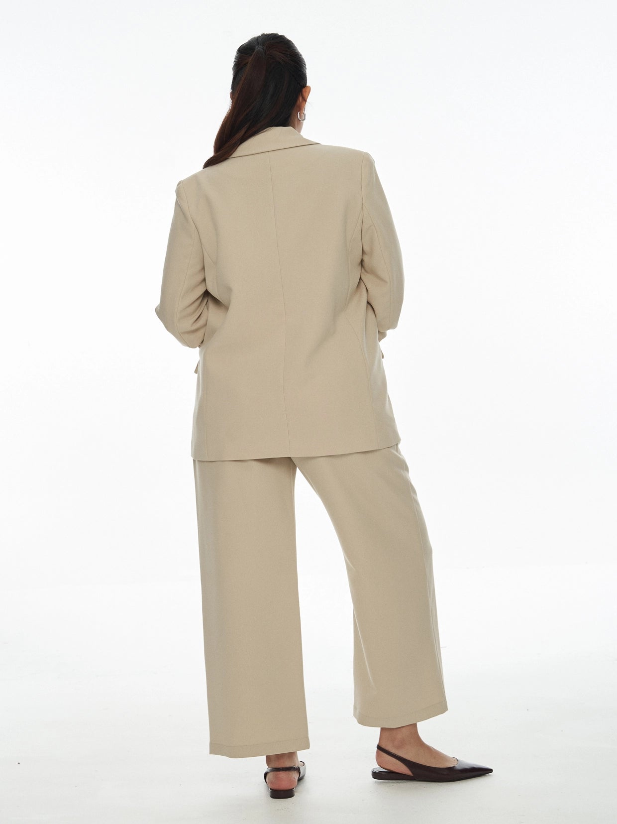 Chriselle Tailored Pants 2.0-Sand