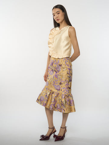 Khoon Hooi X DP : Plumeria Skirt