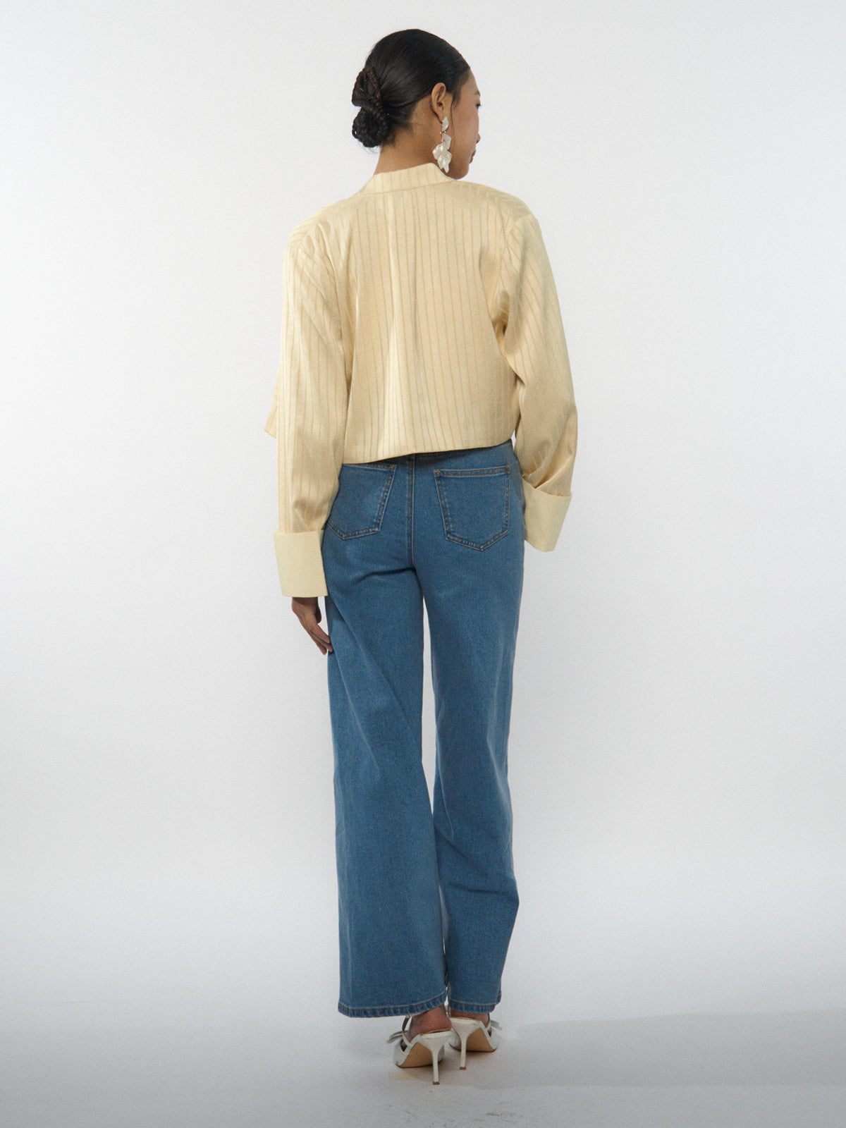 Cropped Samfu Jacket