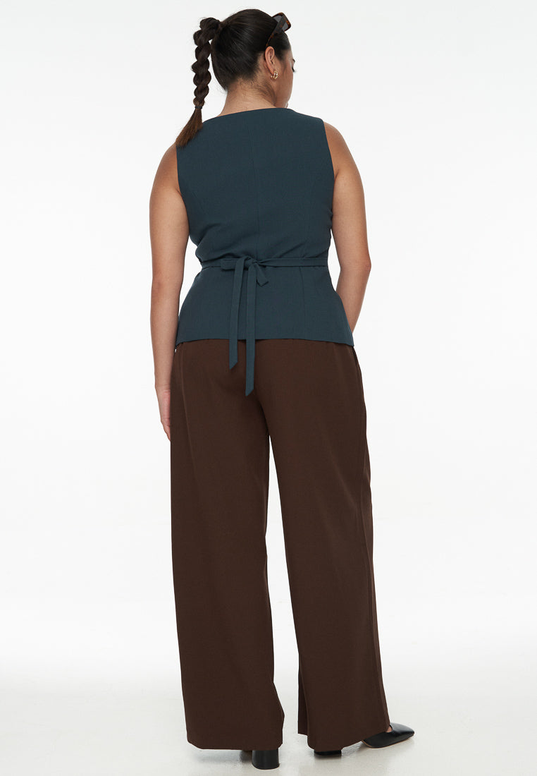 Tailored Strappy Waistcoat