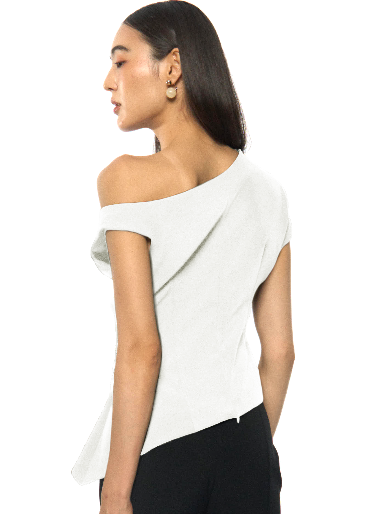 Asymmetrical Drape Top