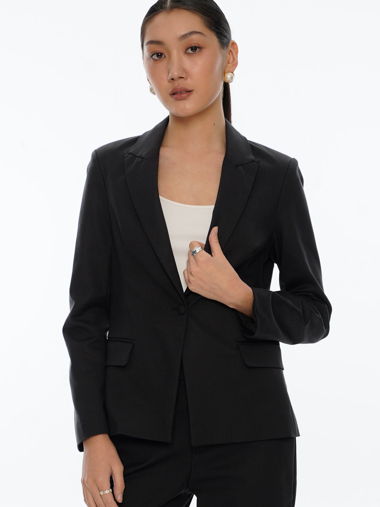 Power Suits Blazer 2.0-Black