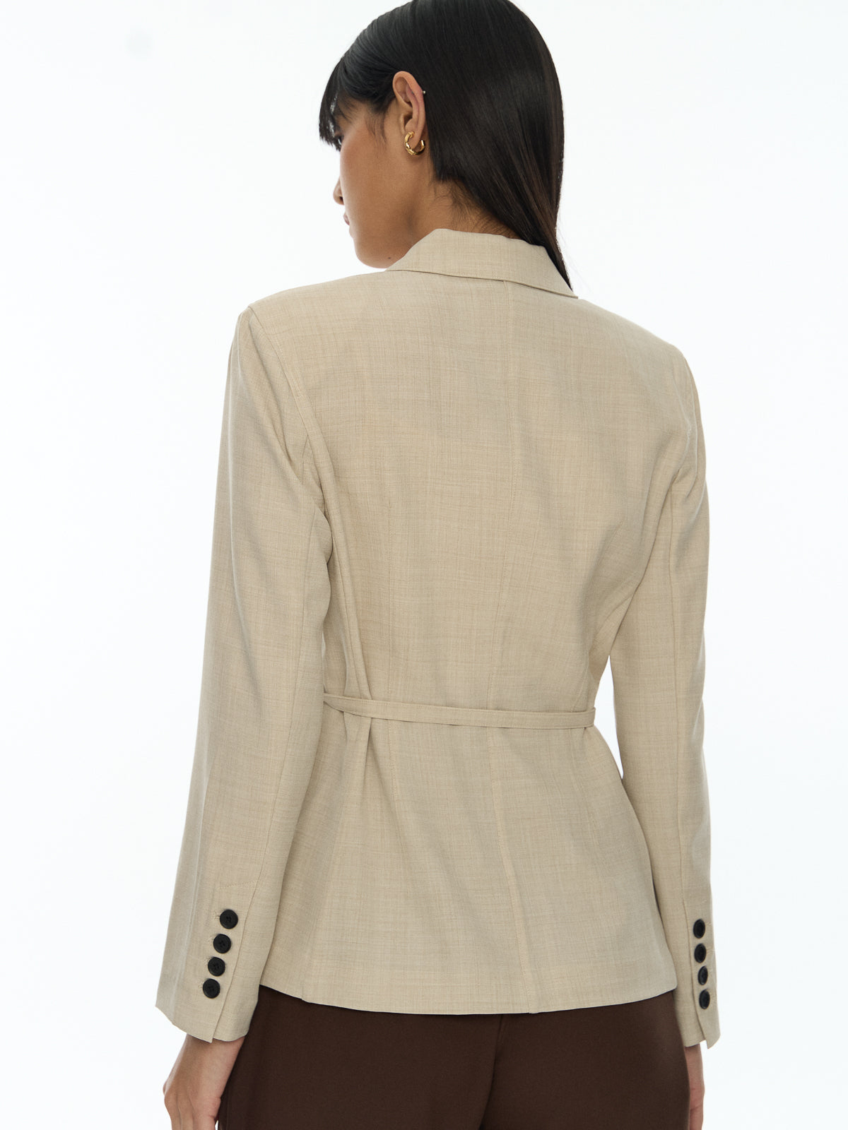 Belted Blazer