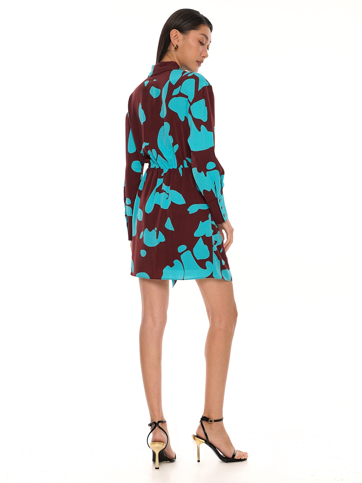 Tie-Waist Wrap Dress