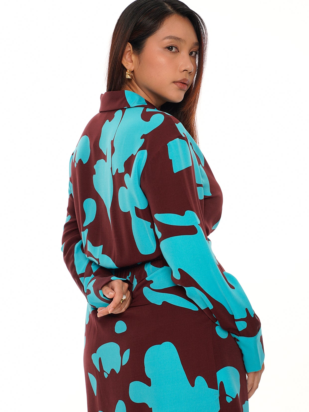Tie-Waist Wrap Dress