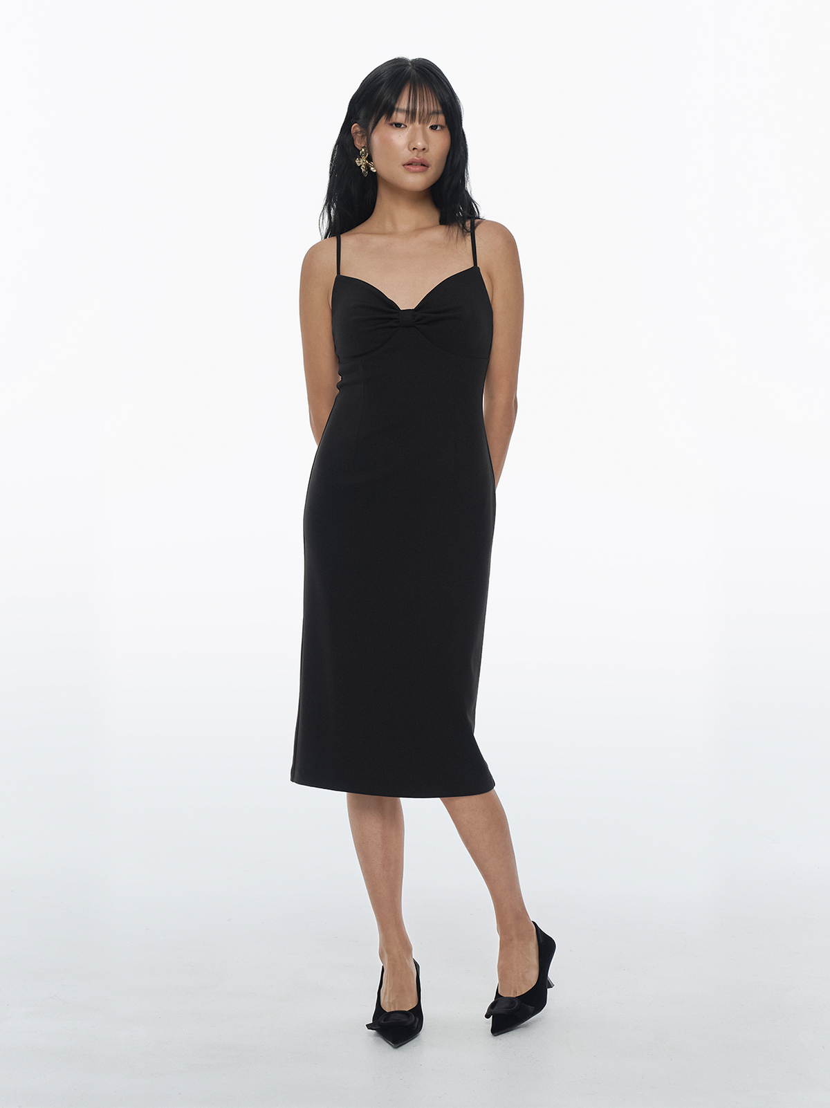 Bow Front Cami Dress