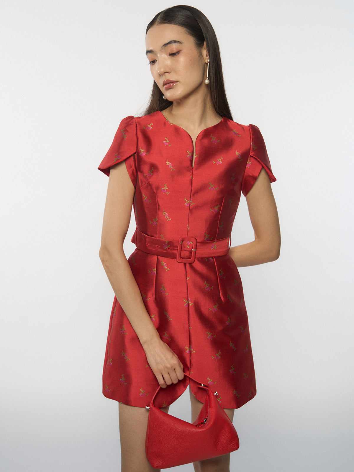 Khoon Hooi X DP : Hibiscus Mini Dress