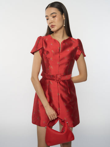 Khoon Hooi X DP : Hibiscus Mini Dress