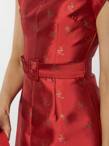 Khoon Hooi X DP : Hibiscus Mini Dress