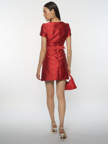 Khoon Hooi X DP : Hibiscus Mini Dress