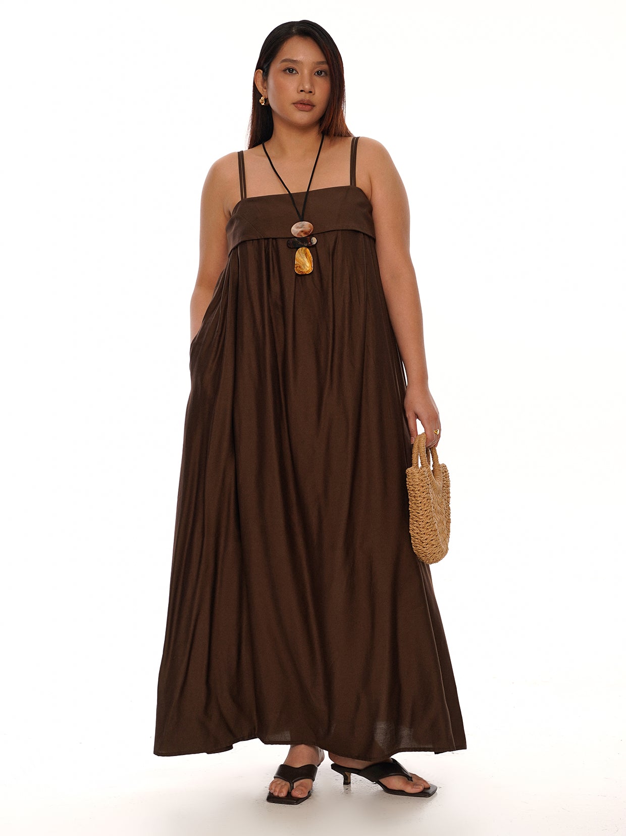 Strappy Layered Maxi Dress