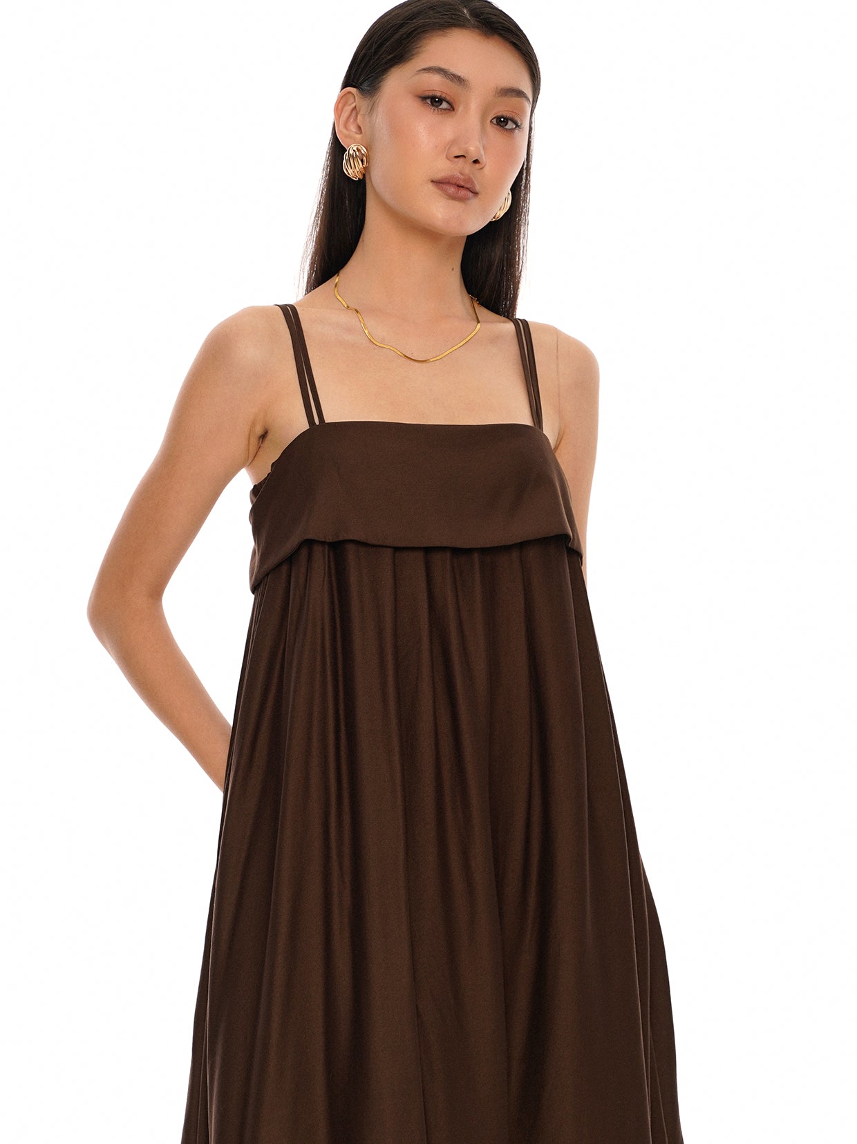 Strappy Layered Maxi Dress