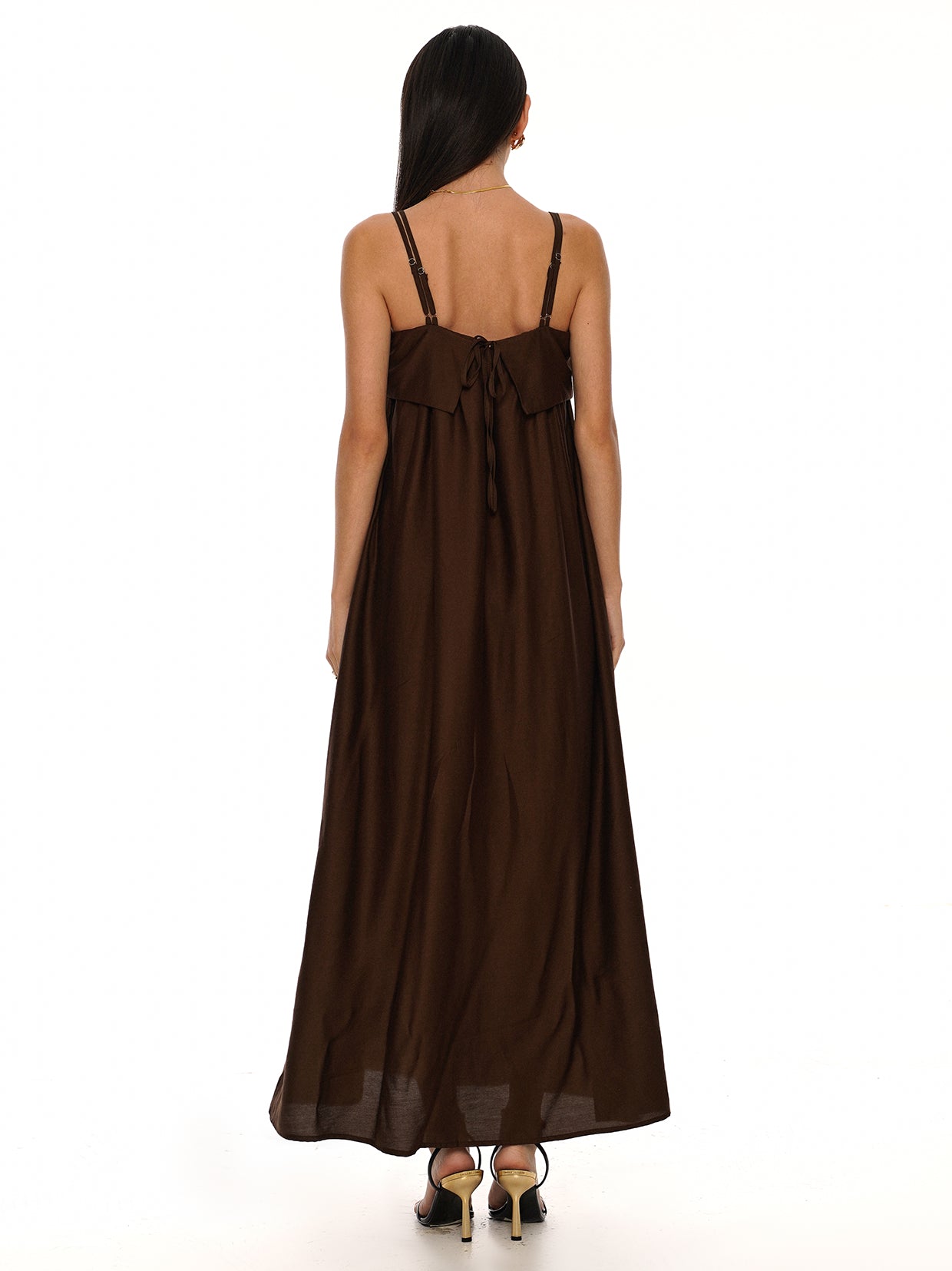 Strappy Layered Maxi Dress
