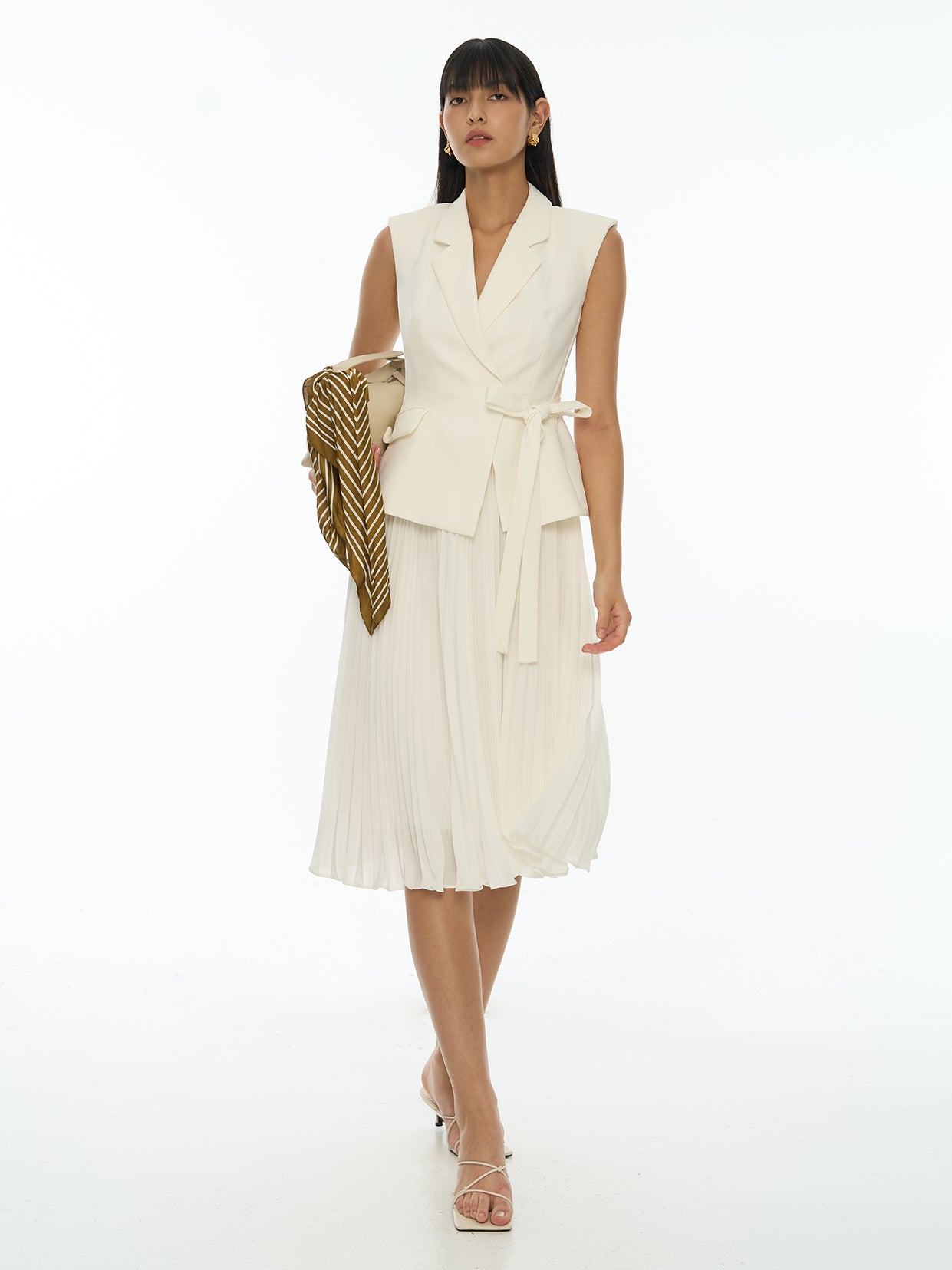 Faux Two-Piece Dress