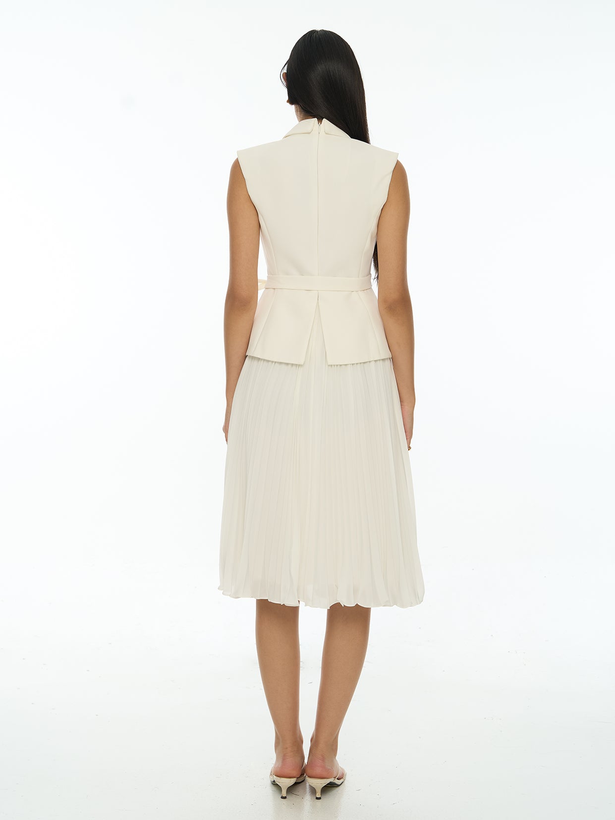 Faux Two-Piece Dress