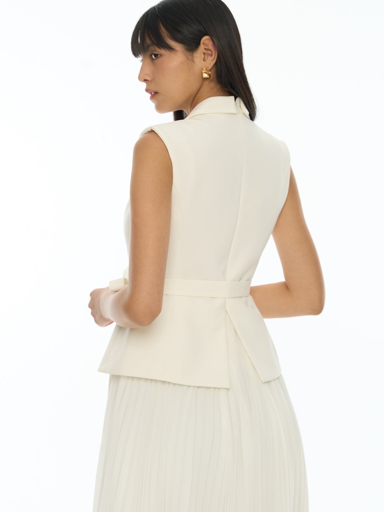 Faux Two-Piece Dress