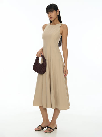 Fit & Flare Maxi Dress