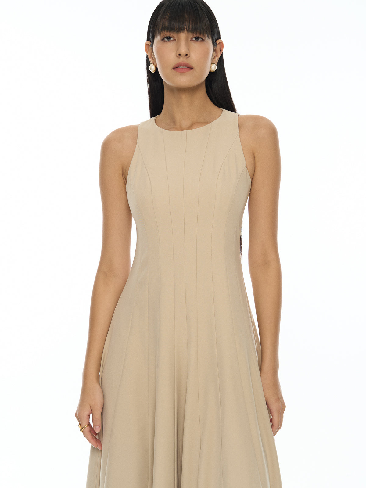 Fit & Flare Maxi Dress