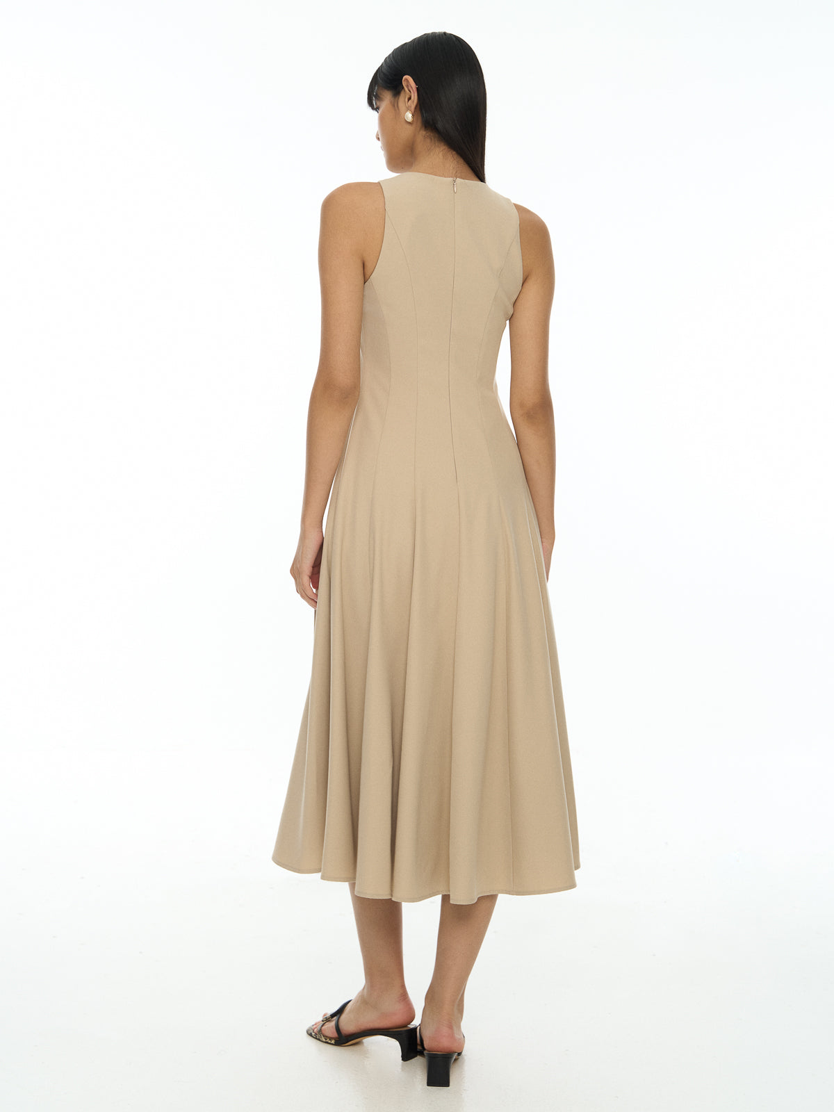 Fit & Flare Maxi Dress