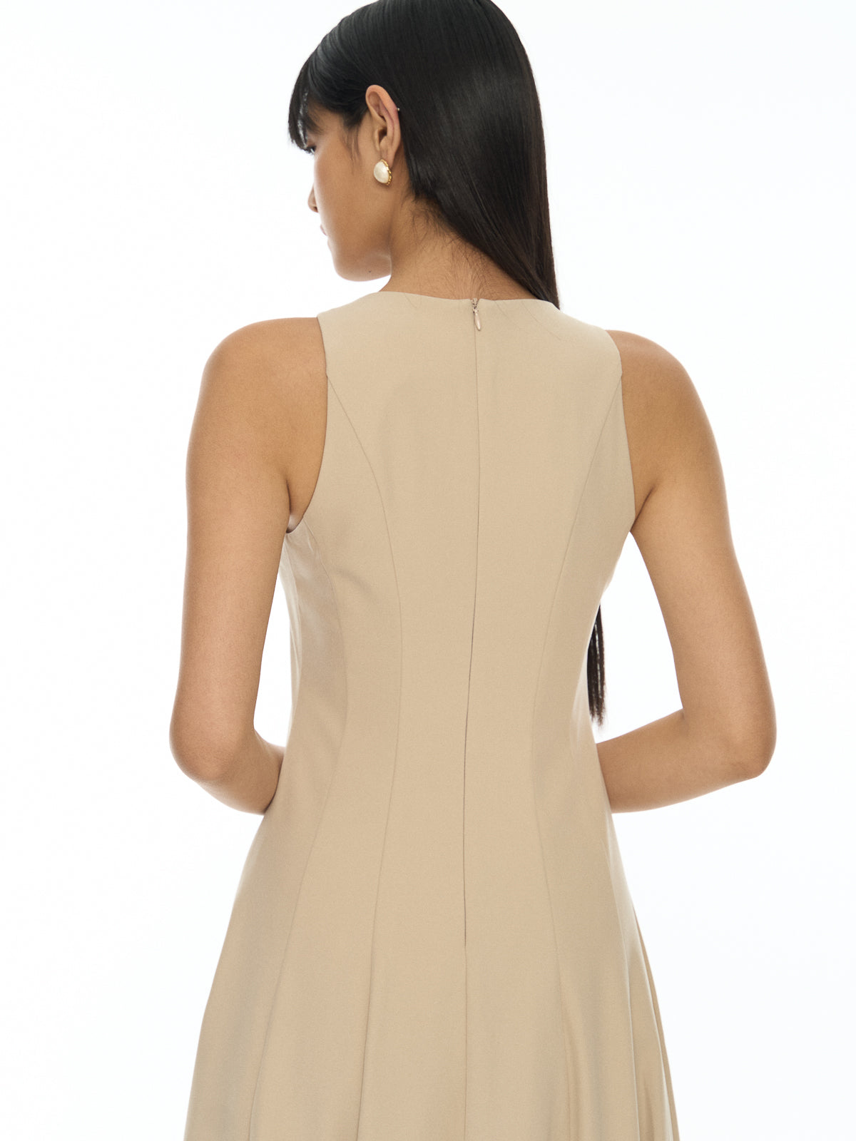 Fit & Flare Maxi Dress