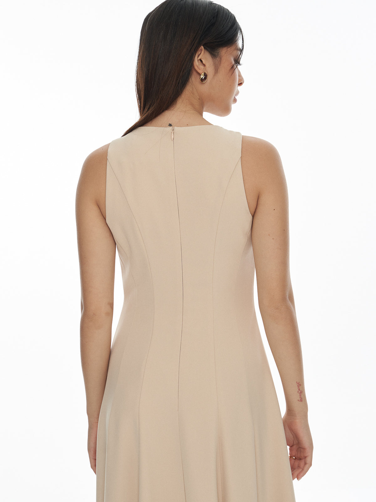 Fit & Flare Maxi Dress