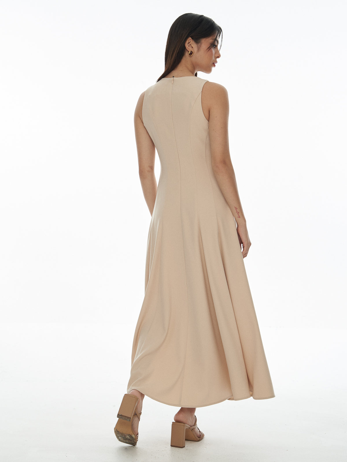 Fit & Flare Maxi Dress