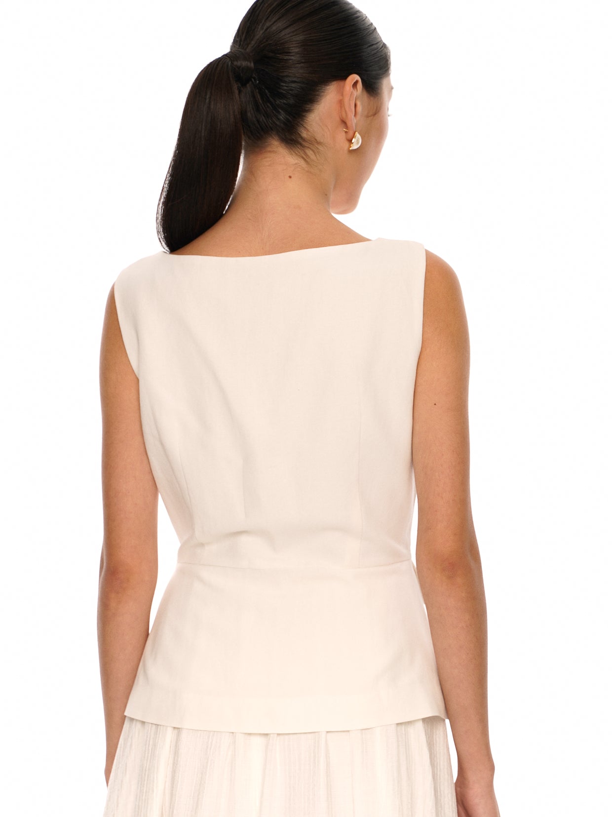 Faux Two-Piece Maxi Dress