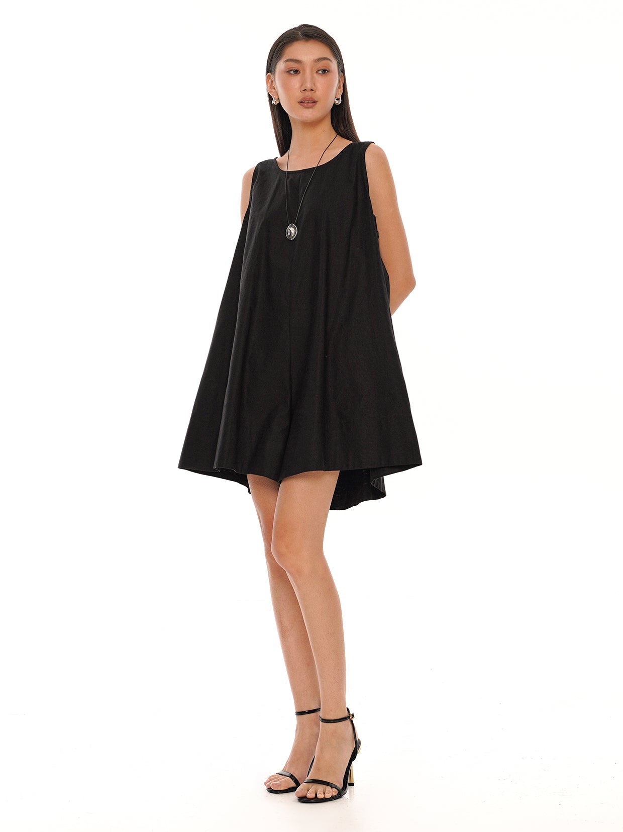 Sleeveless Boxy Romper