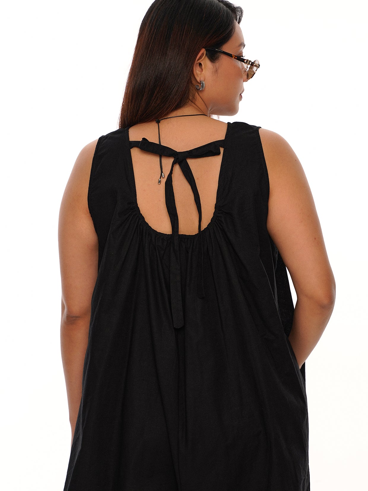 Sleeveless Boxy Romper