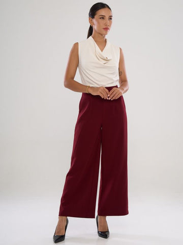 Tailored Straight Leg Pants
