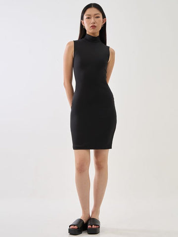 SupraSoft™ Basic High Neck Bodycon Dress