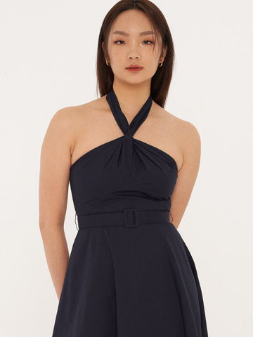 Halter-Neck Dress