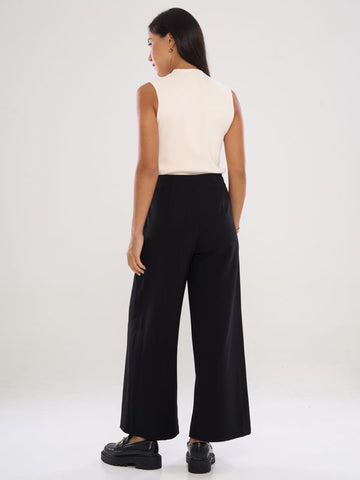 Tailored Straight Leg Pants