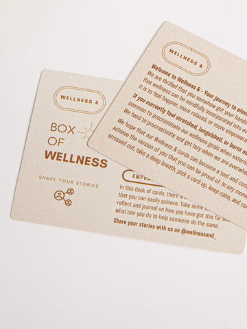 WELLNESS & - Wellness and Cards