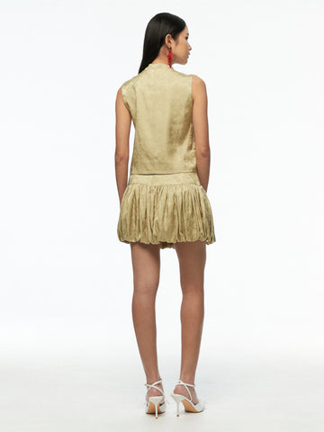 Mandarin Collar Vest