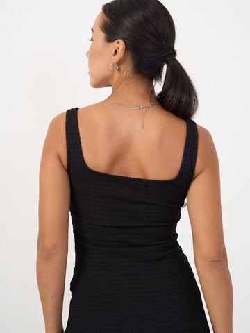 Ruched Hem Maxi Dress