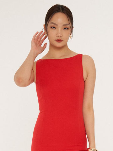 Sleeveless Midi Dress