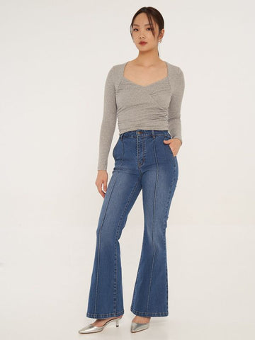 Denim High Rise Boot Cut