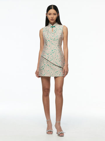 Chinese Knot Short Dress