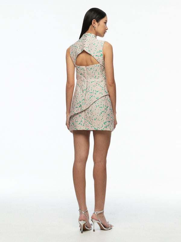 Chinese Knot Short Dress