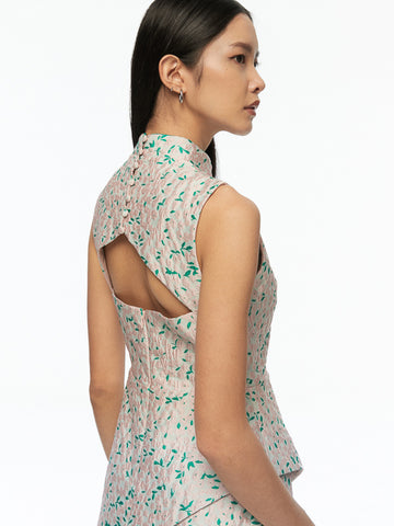 Chinese Knot Short Dress