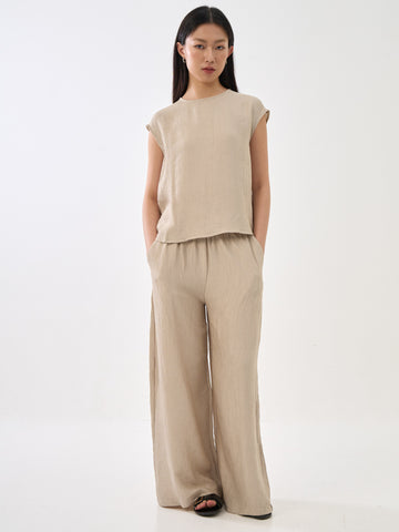 Round Neck Shell Top