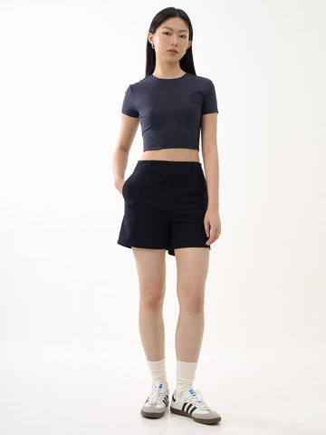 Tailored A-Line Shorts